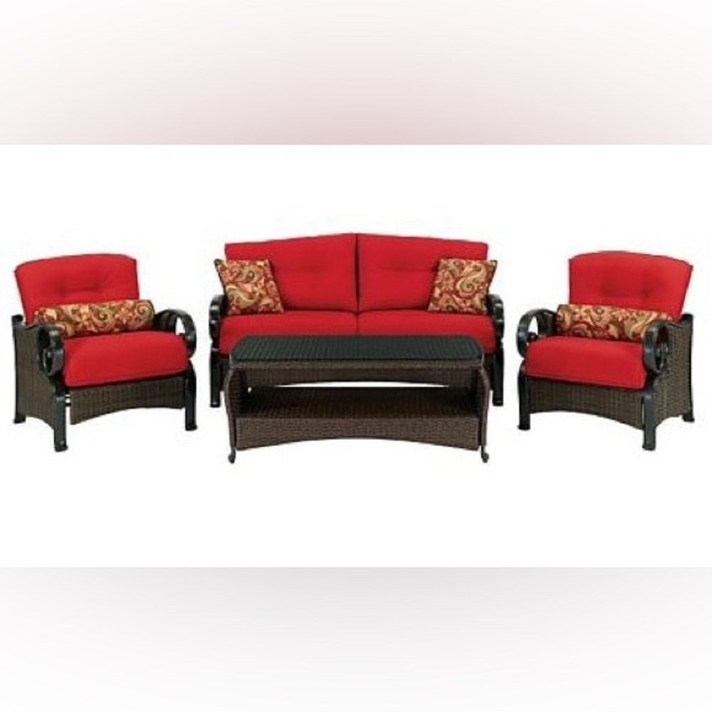 Lazy-Boy x Sunbrella 4-Piece Outdoor Pillows